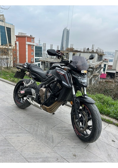 Honda Cb650f 2015 2018 Uyumlu Ön Koruma Demiri Siyah