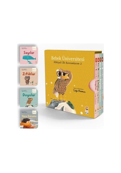 Bebek Üniversitesi Set 2 4 Kitap