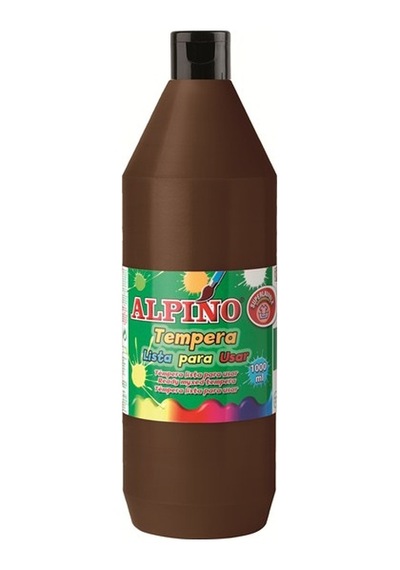Alpino Sulu Boya Tempera Kestane 500 Ml Dm000177 Çok Renkli