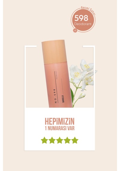 No.598 Unısex Deodorant 150 Ml