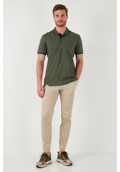 Buratti Erkek Polo Yaka T Shirt 5902118 Haki Haki