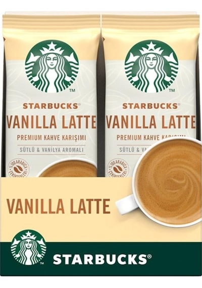 Starbucks Vanilla Latte Premium Kahve Karışımı 10 x 21.5 G