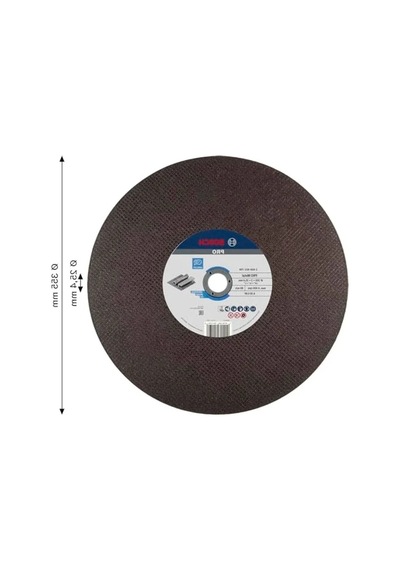 355 Mm Düz Metal Kesme Diski, Yüksek Performans İçin Tasarlandı