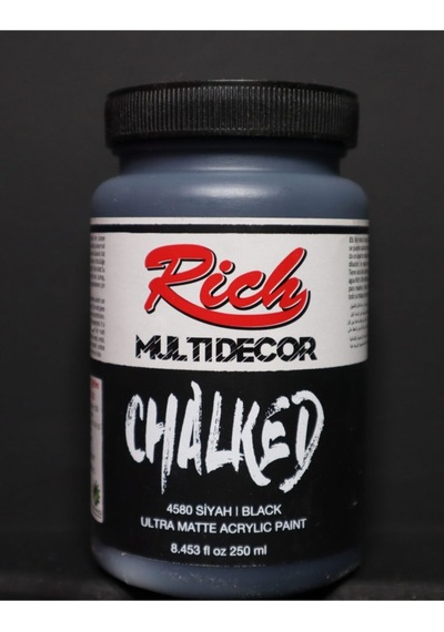 Rich Multi Dekor Chalked 250 Cc 4580 Siyah Siyah