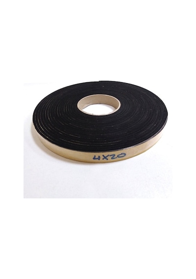 Kapı Pencere Bandı / Kapı Pencere Yalıtım Süngeri Epdm-4Mmx20Mm-Siyah-10 Metre