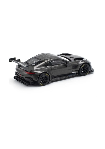 Pop Race Aston Martin Gt3 Carbon Fiber 1:64 Diecast Model Araba Pr64-178 Siyah