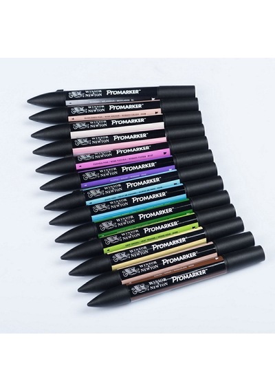 Promarker Çift Uçlu Alkol Bazlı Grafik Çizim Kalemi Soft Lime 368 Y828