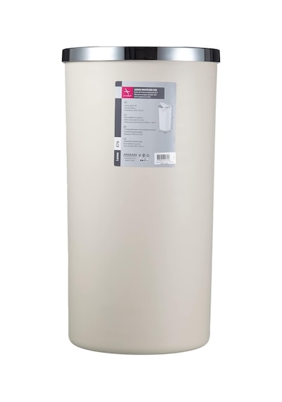 Lenox 35 Lt Çöp Kovası, Kapaklı, 30 X 56 Cm, Bej Genel