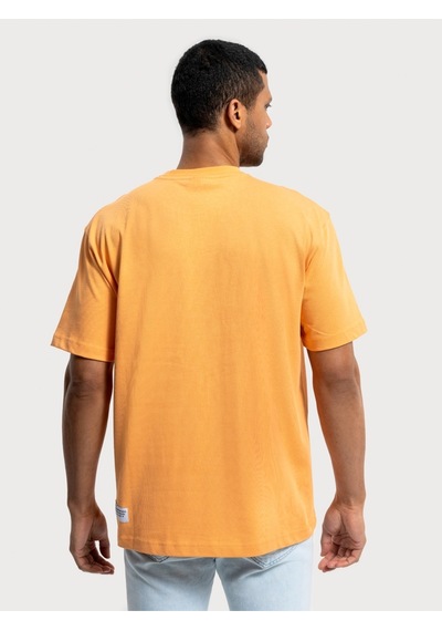 Loose Fit Erkek Tshirt K.kol Aprıcot
