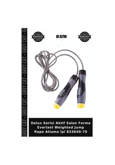 Delux Serisi Aktif Salon Forma Everlast Weighted Jump Rope Atlama İpi 833640-70