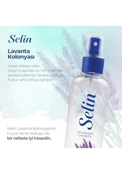 Selin Lavanta Kolonya Sprey 100 Ml
