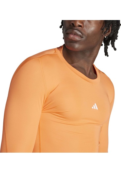 Tmssor Adidas Erkek Futbol T-shirt Tf Ls Tee M Jn3254 Turuncu