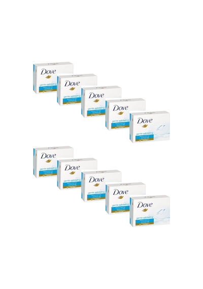 Dove Gentle Exfoliating Sabun 10 x 100 G