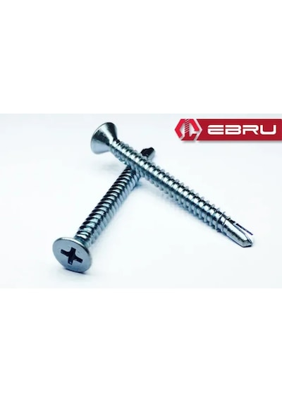 Ebru Yhb Matkap Uçlu Vidası 4,8x50 - 250 Adet Diğer
