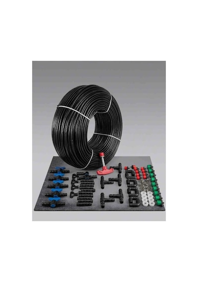 Damlama Sulama Seti 92 Parça 11 Li Set 16mm 100mt Hortum