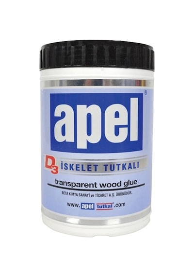 Mitre Apel D3 Şeffaf İskelet Tutkalı Galon 4 KG