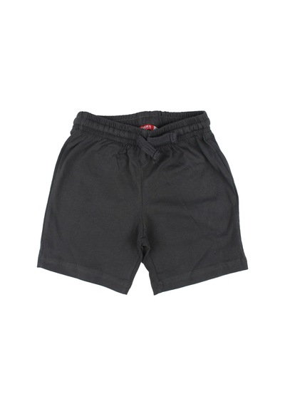 Bebegen Unisex Gri Düz Penye İpli Şort