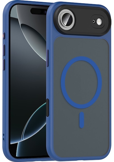 Teleplus Apple Uyumlu iPhone 17 Air Kılıf Mat Manyetik Şarj Özellikli Flet Armor Kapak