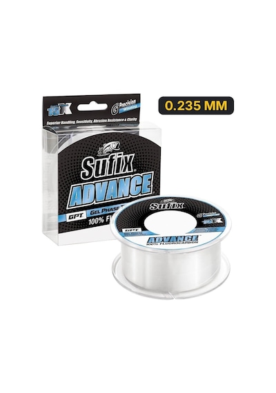 Sufix Advance Fluorocarbon Olta Misinası 91mt 0.235 MM