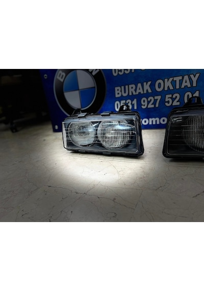 Bmw E36 Mercekli Far Takimi Sag Sol Set Zkw Type 555567909