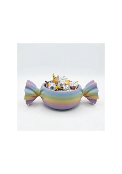 Büyük Şeker Şeklinde Dekoratif Kase Candy Bowl Özel Kutulu Hediye