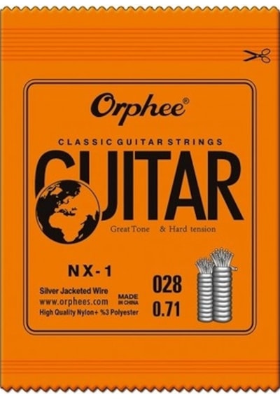 Orphee Nx-1 Klasik Gitar Mi E Teli - 1. Tel Aksesuar - Yedek Tek Tel Yüksek Kaliteli Şeffaf Naylon, Standart Tansiyon, Pürüzsüz Yüzey Ve Net Tizler Uyum: Tüm Klasik Gitarlar Orphee Nx-1 Klasik Gitar Mi E Teli - 1. Tel Aksesuar - Yedek Tek Tel Yüksek Kaliteli Şeffaf Naylon, Standart Tansiyon, Pürüzsüz Yüzey Ve Net Tizler Uyum: Tüm Klasik Gitarlar
