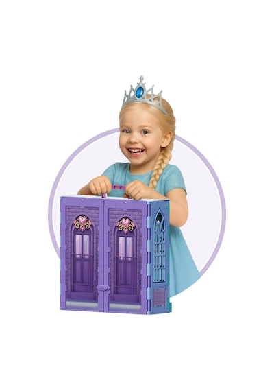 Frozen'nin Muhteşem Şatosu - Ev Oyuncak - Frozen Tatil Ev Seti - Frozen Ev Seti - Karlar Ülkesi Şato 1 Adet