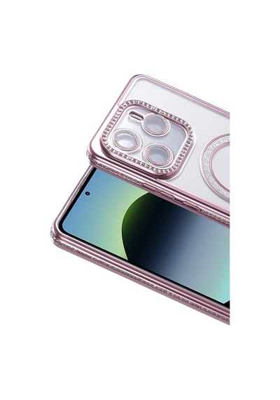 Redmi Note 14 4g Joke Simli Magneticsafe Kılıf - Pembe Bz8683140895662