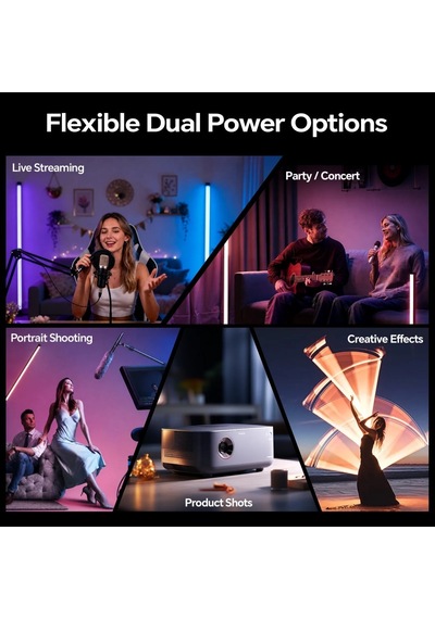 Photoolex B1200 120 Cm 38w App Kontrollü Rgb Tube Led Işık - Ls-158pl-01