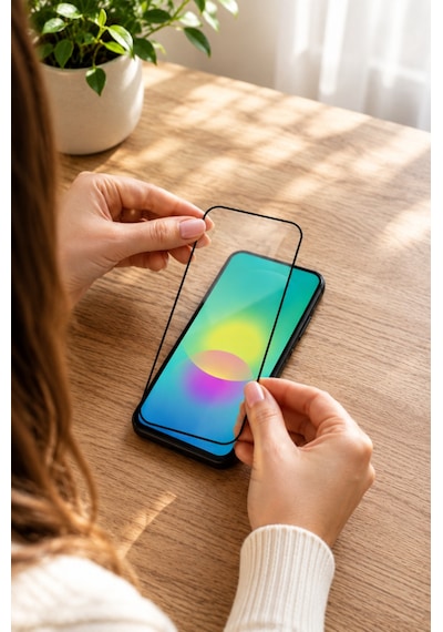 Samsung Galaxy A27 Uyumlu Anti Statik Ekran Koruyucu Toz Tutmayan Kırılmaz Cam