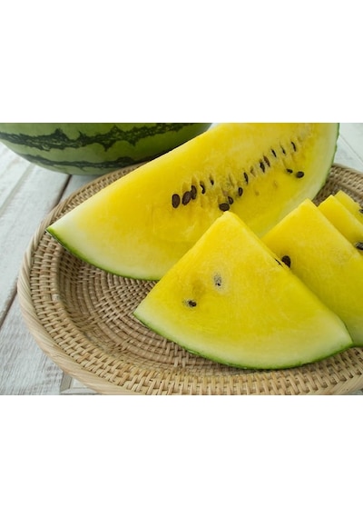 Paket 10 Tohum İthal Nadir Sarı Karpuz Tohumu +