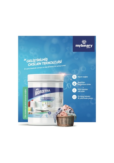 Mr. Bioreetha Action Oxi Powder Toz Leke Çıkarıcı 1000 G 1 KG