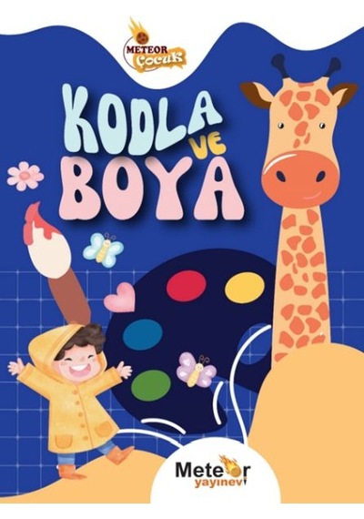 Kodla Ve Boya Boyama Kitabı