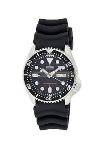Seiko Automatic Diver Skx007 Siyah Silikon Saat Kordonu Siyah