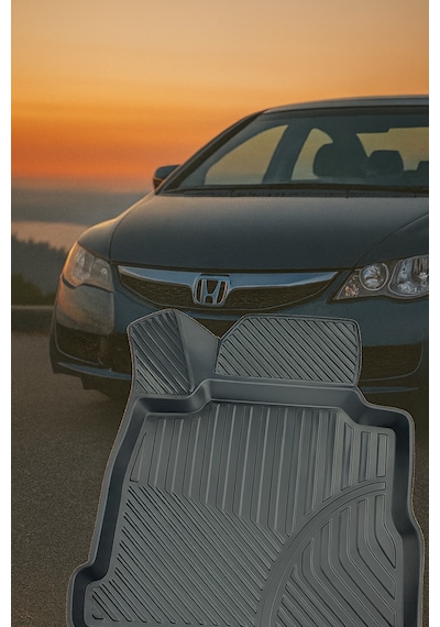 Honda Civic Fd6 2007-2011 Uyumlu 3d Oto Paspas Premium