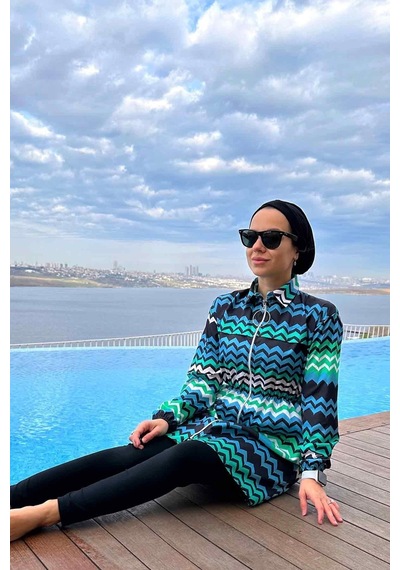 Kahijab Ela Tesettür Mayo - M Yeşil