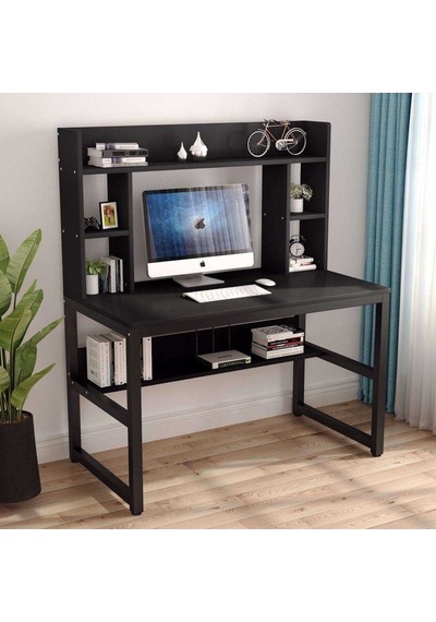 Zizuva Zizuva Tasarım Siyah Ev Ofis Metal Çalışma Masası
