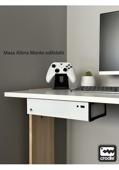 Xbox Series S Için Duvar Ve Masa Altı Montaj Standı Yerden Tasarruf  Rahat Hava Akışı