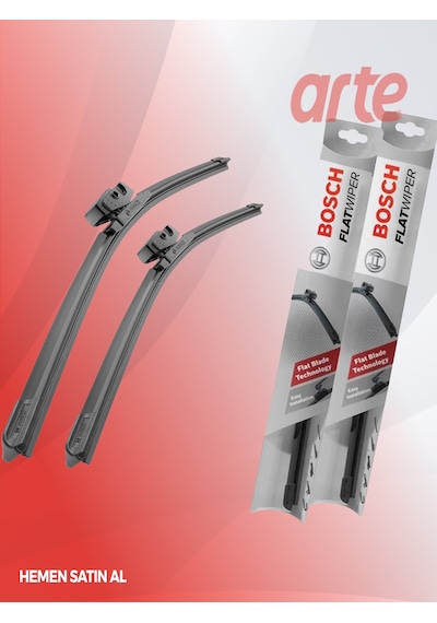 Mitsubishi L200 1996-2007 Ön Silecek Bosch Aeroeco / Flatwiper Serisi 2'li Set