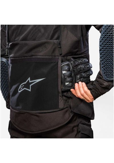 Alpinestars Halo Ds Korumalı Motosiklet Montu Siyah Siyah