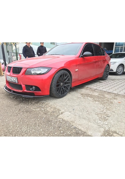 Bmw E90 Ön Lip - Plastik - Parlak Siyah