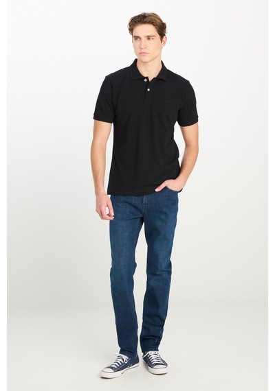 Lee Erkek Polo Yaka T Shirt Ml211810001 Siyah Siyah