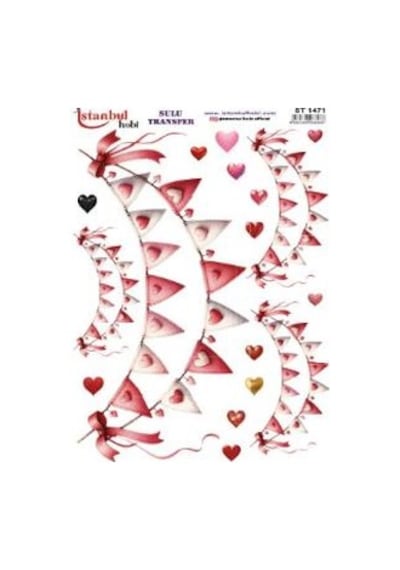 Sulu Transfer Kağıdı 25x35cm St-1471