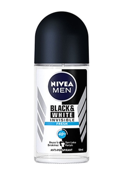 4 Adet Nivea Men Invisible Fresh Deodorant Roll On