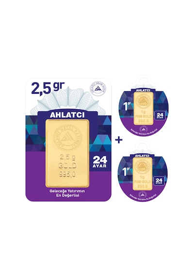 Ahlatcı Kuyumculuk 4.5 Gram 24 Ayar Külçe Altın
