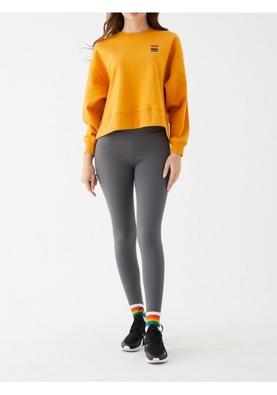 Eylül Moda Kadın Hardal Oversize Sweat Hardal