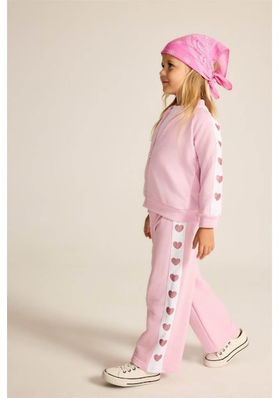 Defacto Wide Leg Pembe Kız Bebek Eşofman Altı I0219a5/pr66