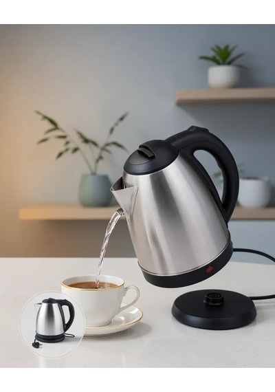Astraltech Elektrikli Su Isıtıcı 1.8 Litre Paslanmaz Çelik