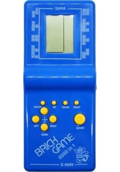 Nostaljik Lezzetler Nostaljik El Atarisi Tetris Mavi