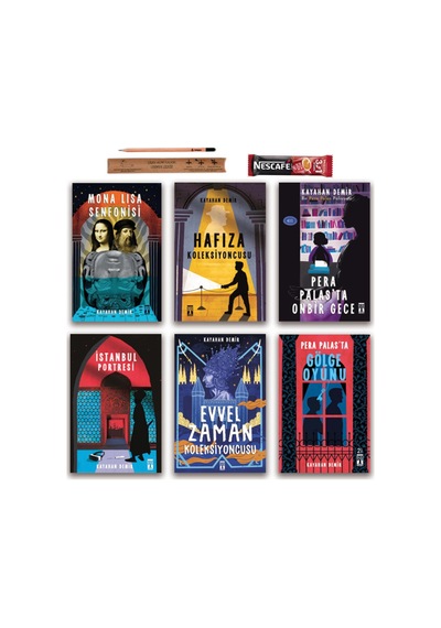 Genç Timaş Kayahan Demir Seti 6 Kitap - Mona Lisa Senfonisi - Hafıza Koleksiyoncusu - İstanbul Portresi
